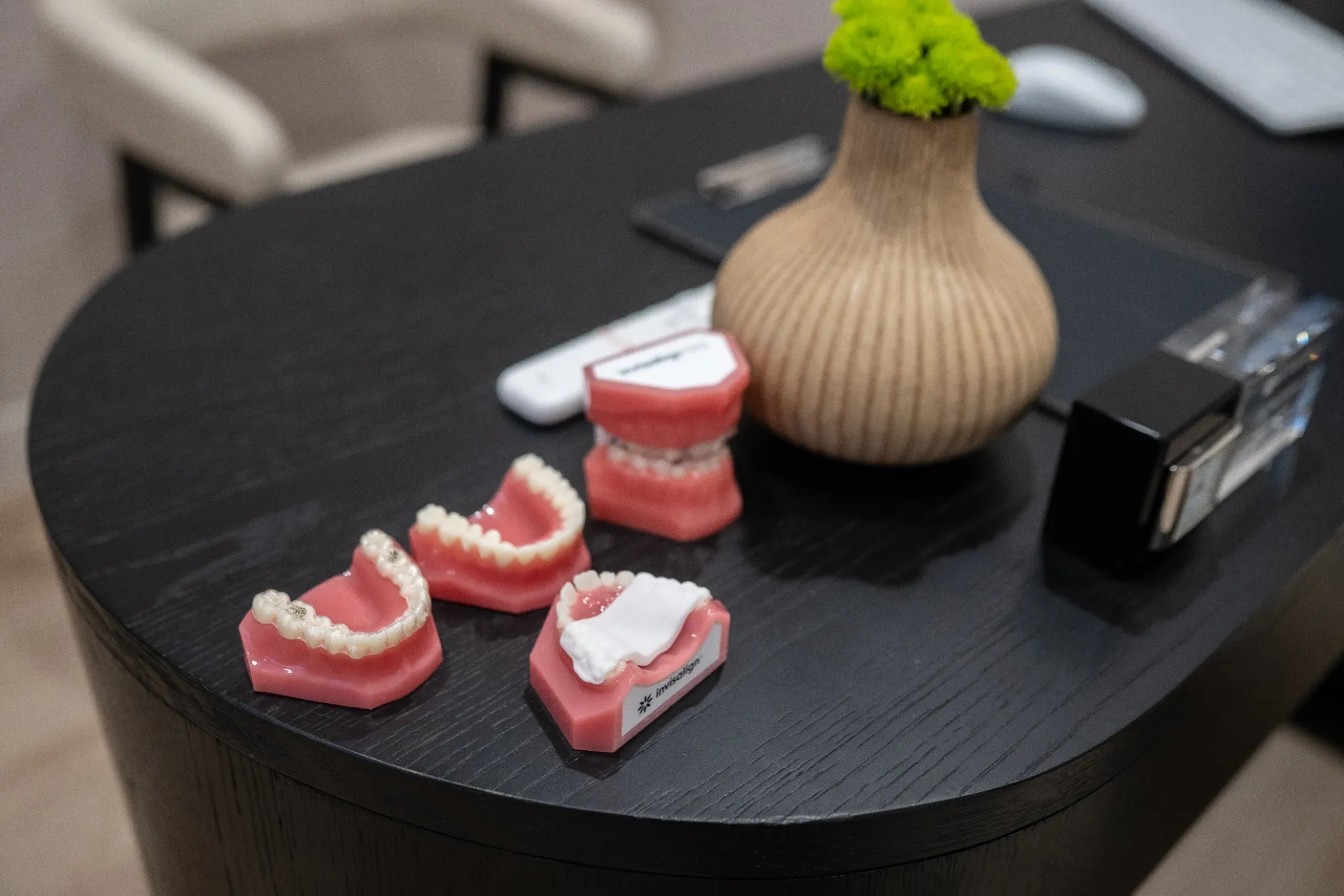 Retainer and appliance models at SC Orthodontics